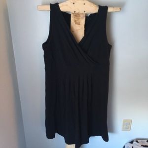 Lands’ End Black Dress